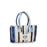 Mini bag con logo 73BS9MV03R ILENEAZZURRO/MULTICOLOR V° 73 