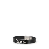 Bracciale cassandre in pelle 708815 0IH0E1000 SAINT LAURENT 