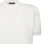 T-shirt in puro cotone BOB BIANCO GIULIANO GALIANO 
