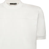 T-shirt in puro cotone BOB BIANCO GIULIANO GALIANO 