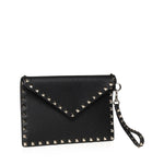 Pouch Rockstud in vitello granato 8W0P0P87 VSH0NO VALENTINO GARAVANI 