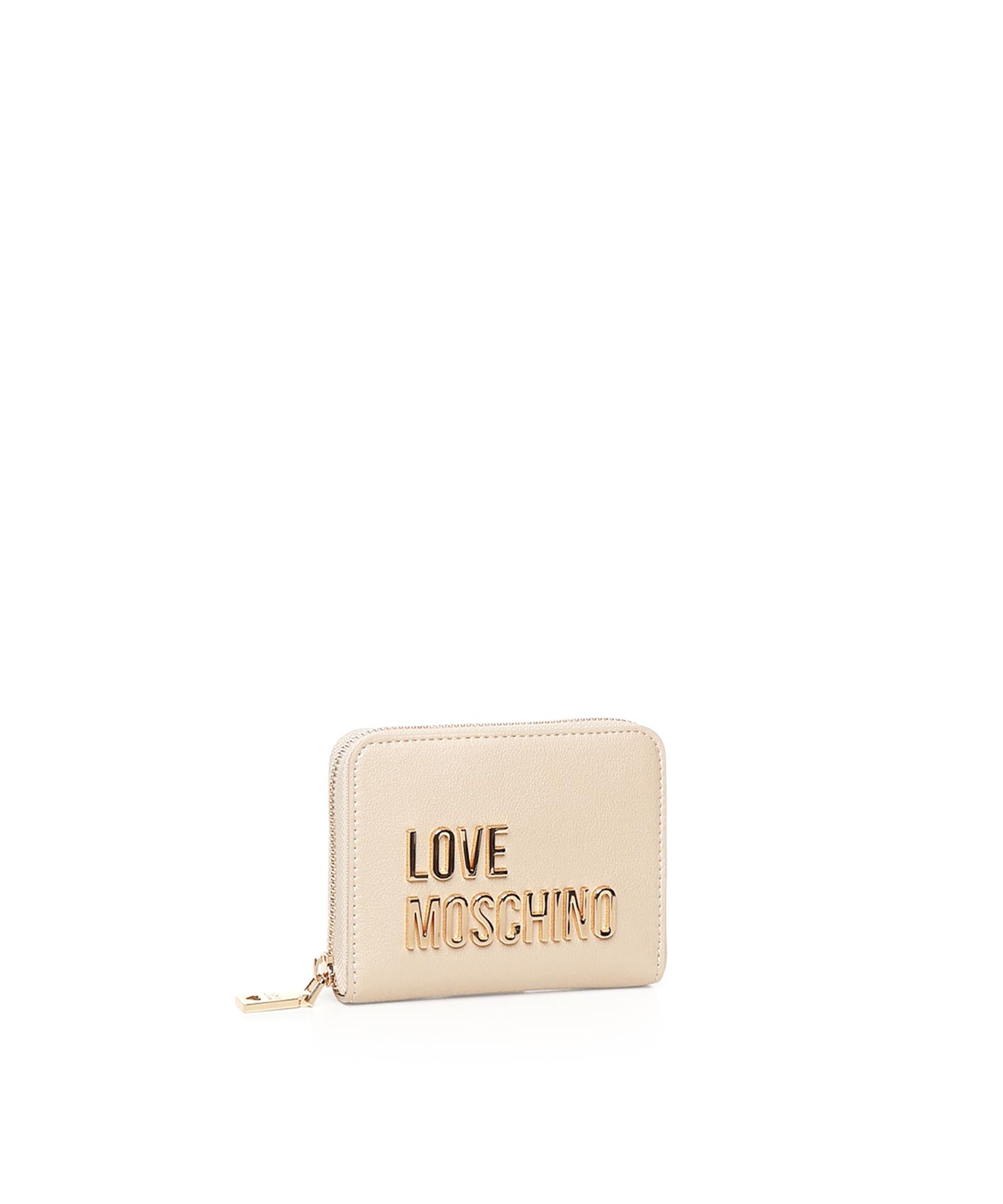 Portafoglio piccolo zip around JC5613PP1MKD1 96A LOVE MOSCHINO 
