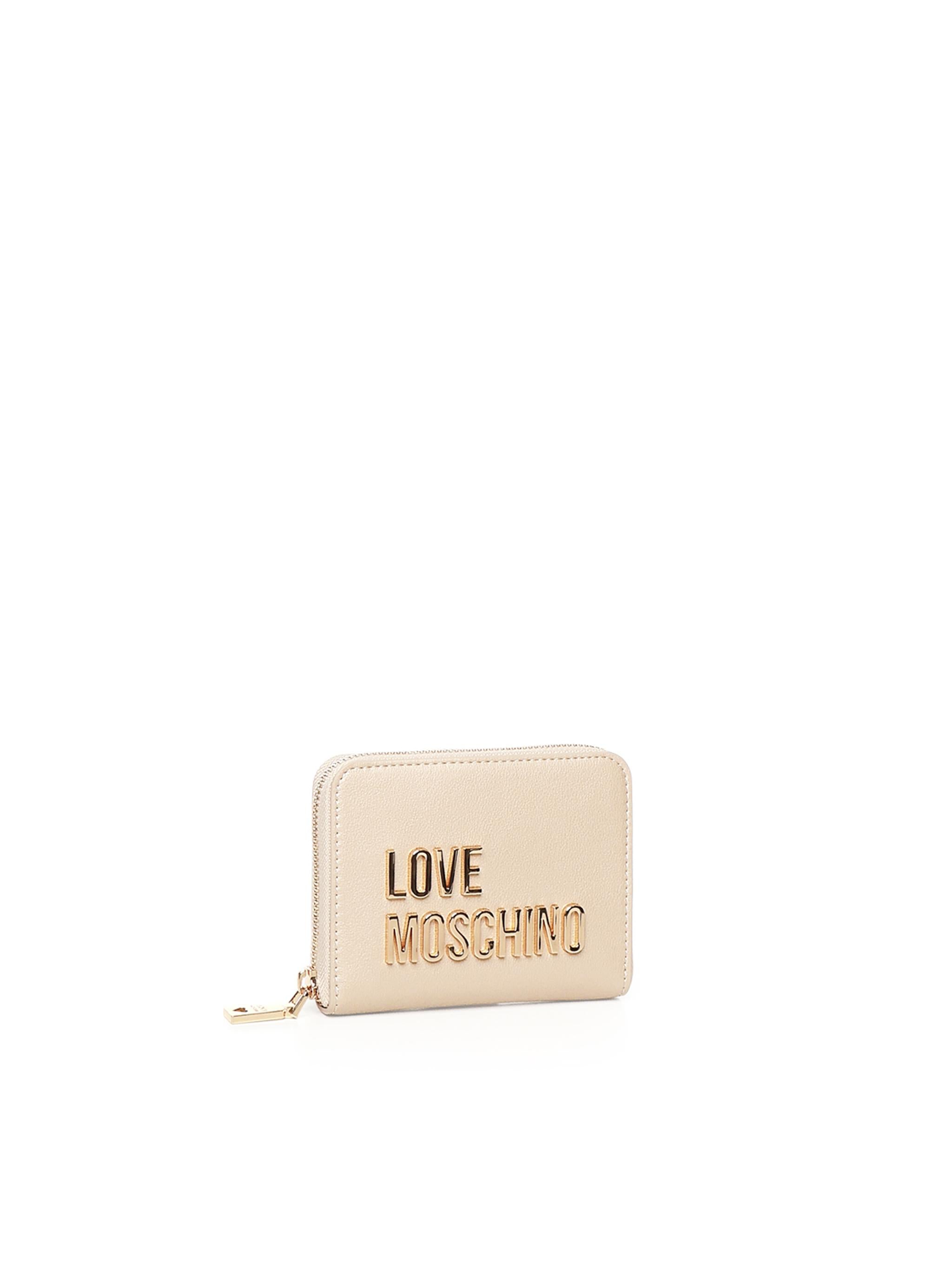 Portafoglio piccolo zip around JC5613PP1MKD1 96A LOVE MOSCHINO 