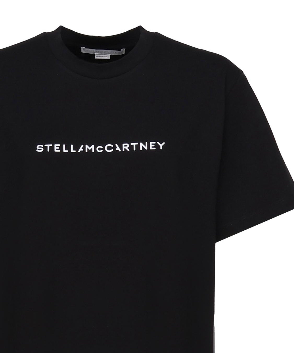 Logo t-shirt in cotone organico 6J0158 3SPY481000 STELLA McCARTNEY 