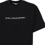 Logo t-shirt in cotone organico 6J0158 3SPY481000 STELLA McCARTNEY 