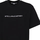 Logo t-shirt in cotone organico 6J0158 3SPY481000 STELLA McCARTNEY 