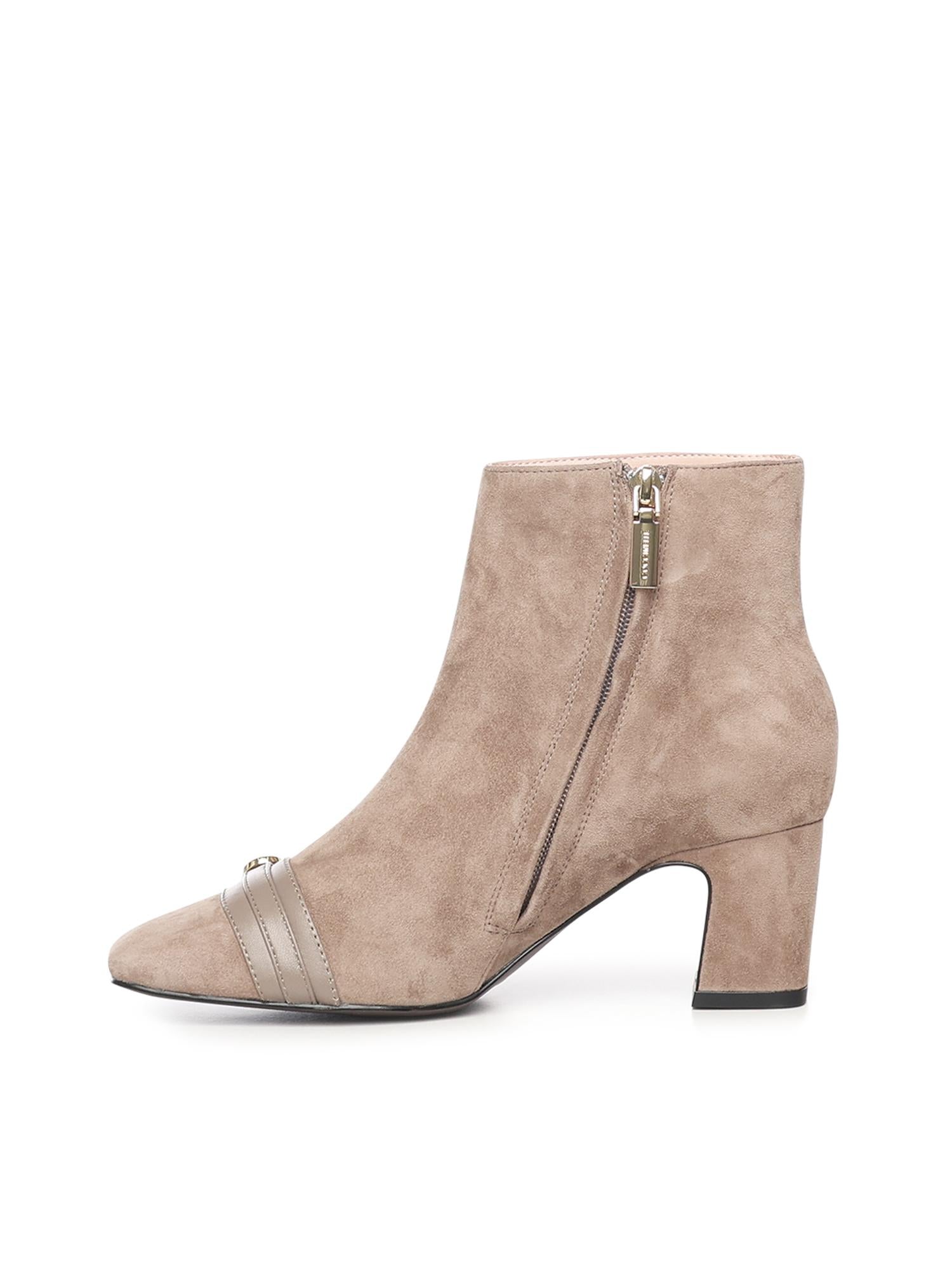 Stivaletti Nadja in suede E4TCG110101 N59 COCCINELLE 