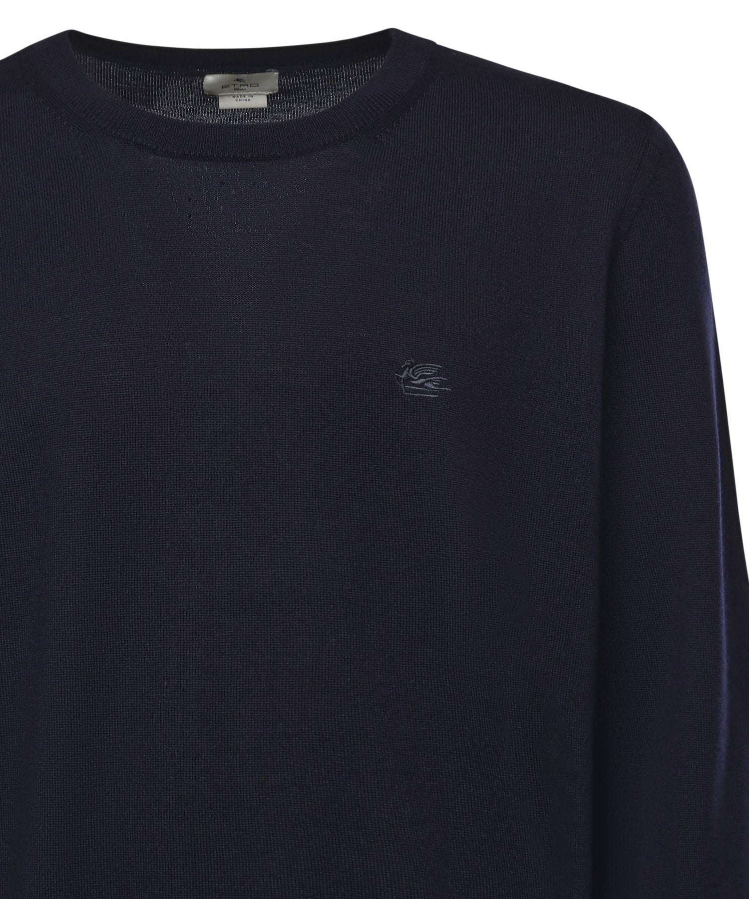 Maglione in lana con monogram ricamato MRKF0096 AL291B0665 ETRO 