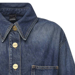 Camicia in misto cotone 105669 A2TXPJZ PINKO 