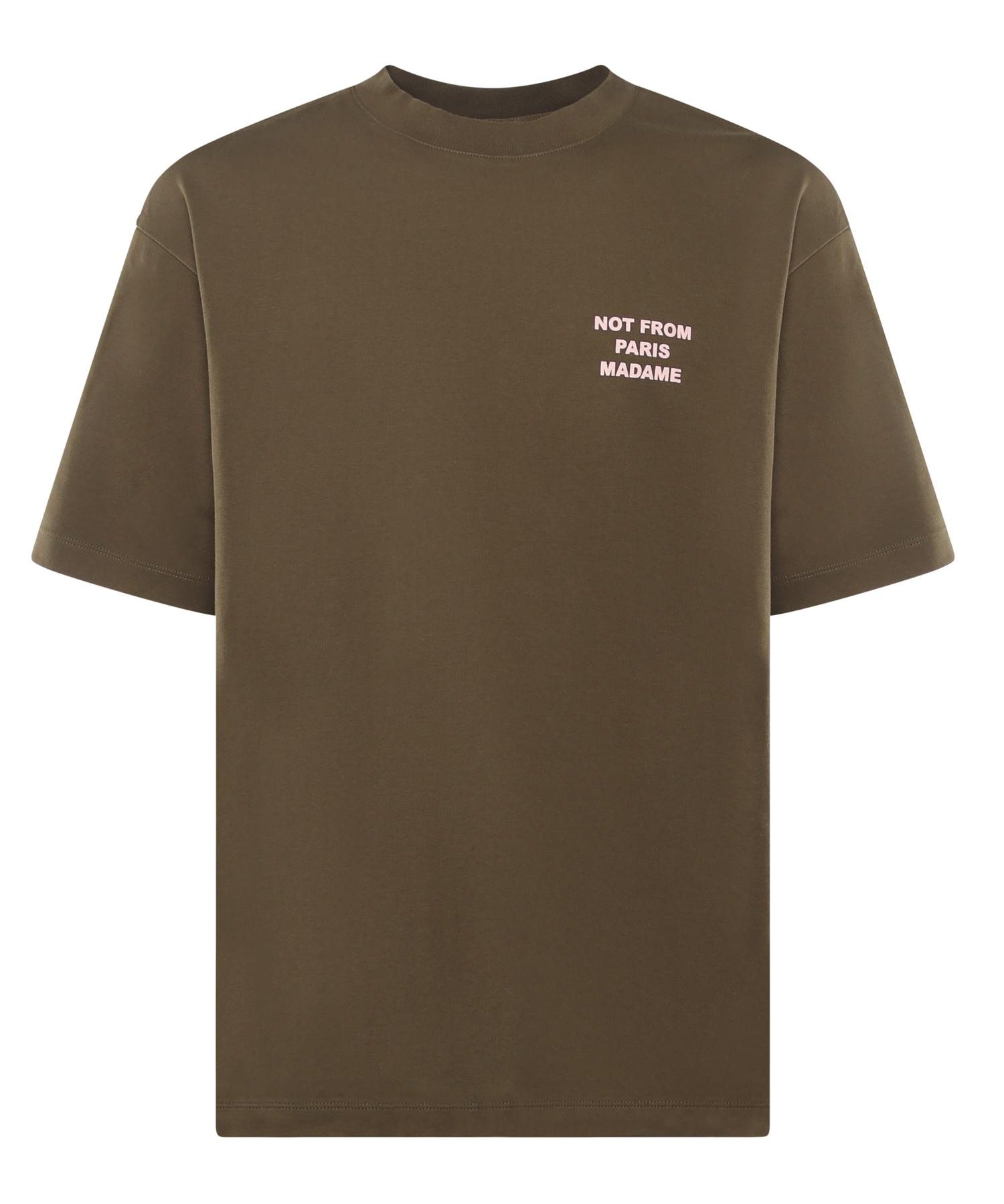 T-shirt "Le T-shirt Slogan" in cotone<BR/> ITS203CO002 KK Drôle de Monsieur 