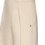 Pantaloni sartoriali gessati in misto viscosa e lino AMBMPA1043 271 AMIRI 