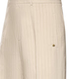 Pantaloni sartoriali gessati in misto viscosa e lino AMBMPA1043 271 AMIRI 