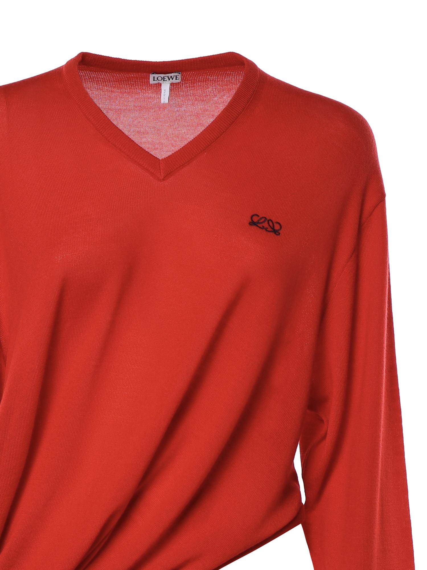 Maglione in lana con logo S540Y14KHD 7100 LOEWE 