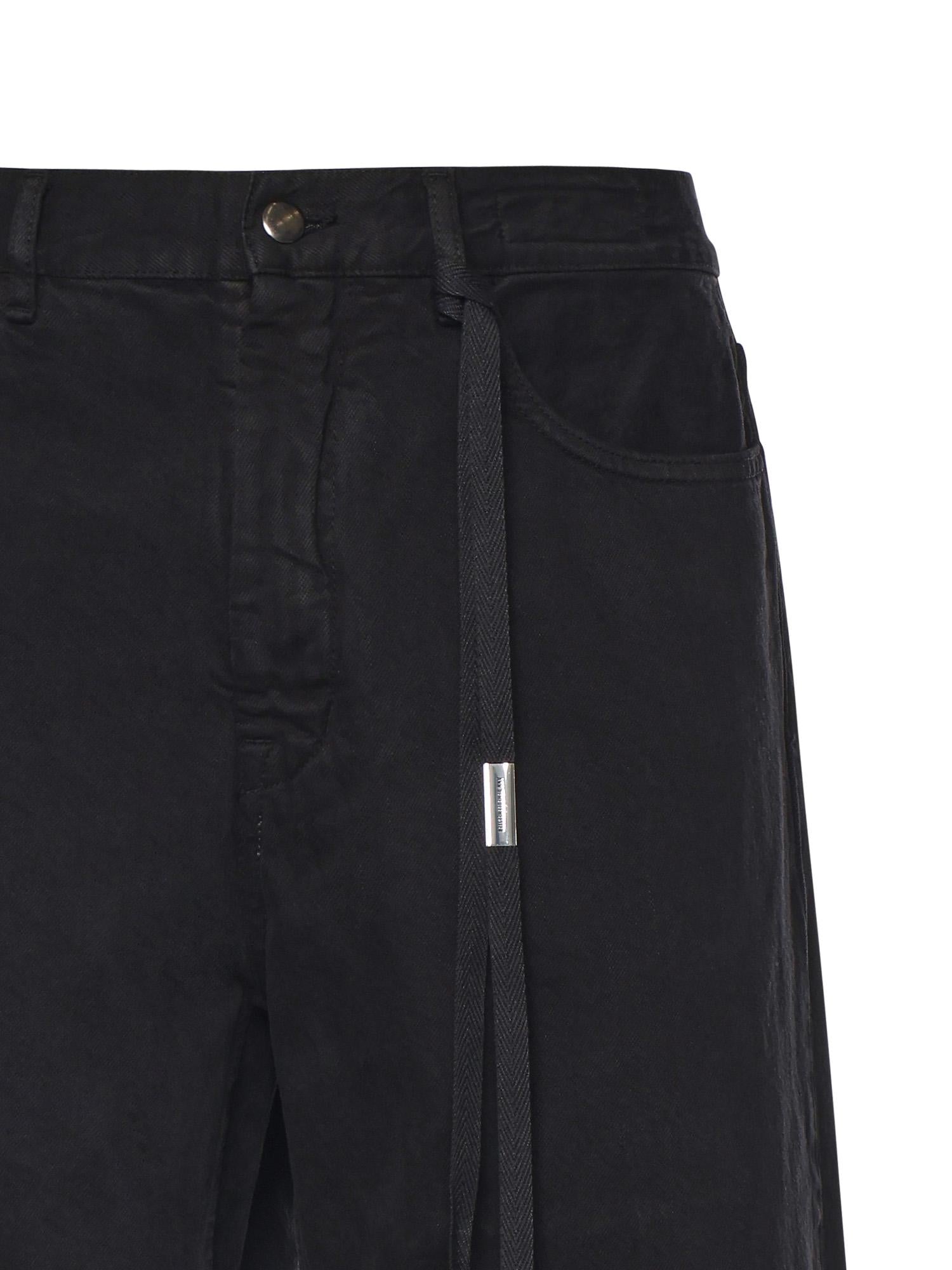 Pantaloni svasati in cotone B0013616 FA038099 ANN DEMEULEMEESTER 