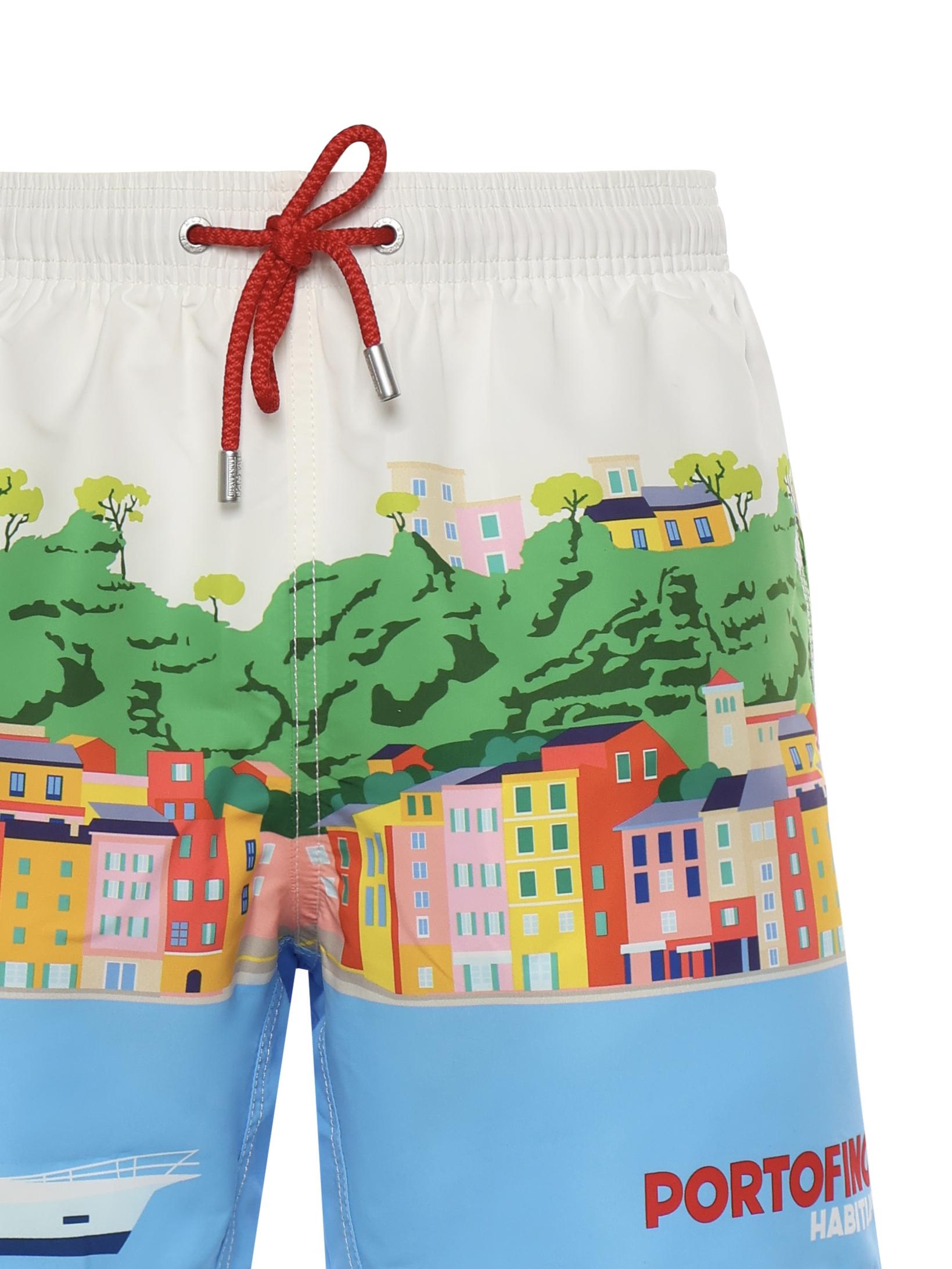 Costume da bagno con stampa GUS0009 02286L MC2 SAINT BARTH 