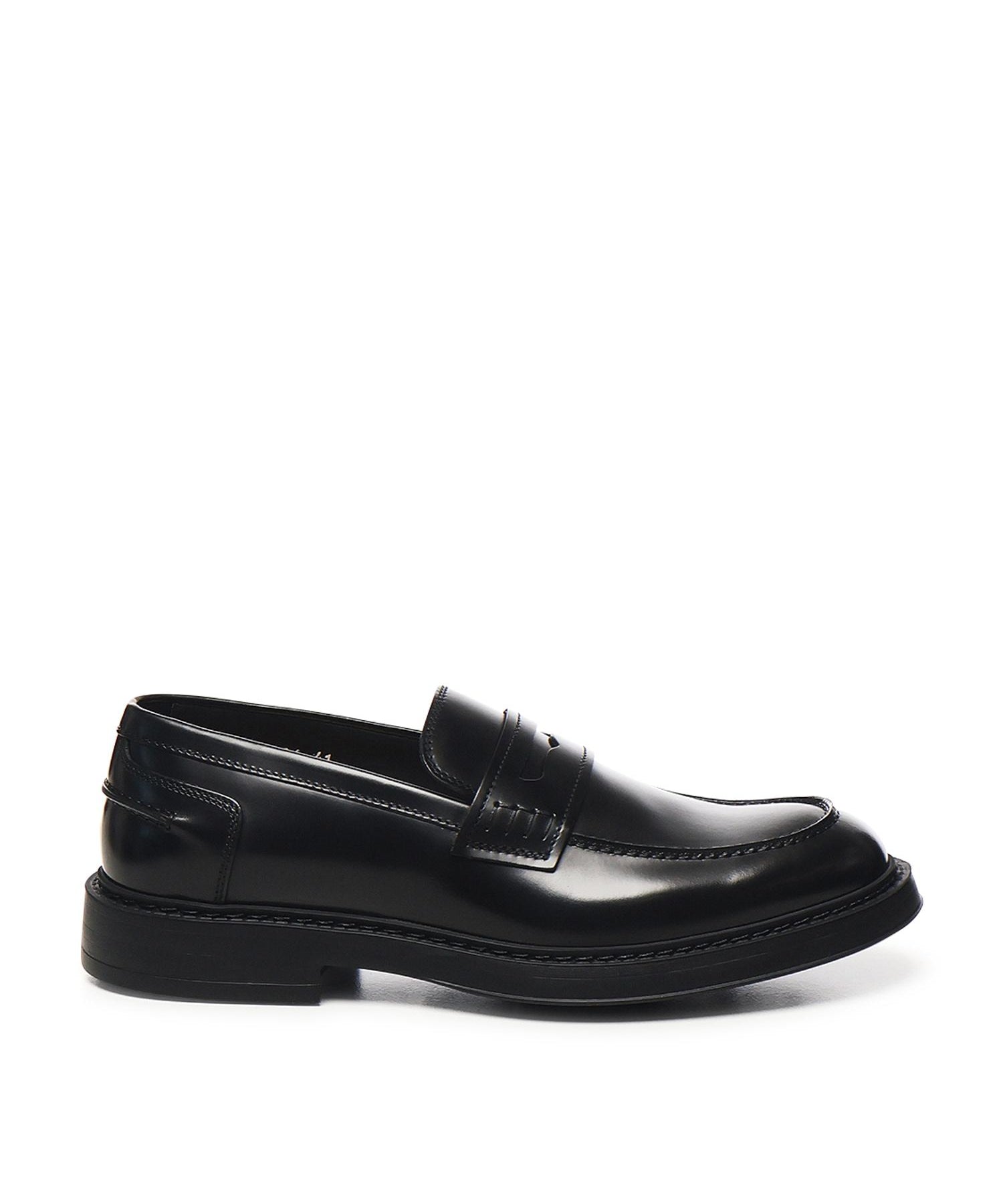 Mocassino Penny in pelle DU2726BRUXUF007 NN00 DOUCAL'S 