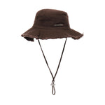 Cappello Le Bob Artichaut con logo<BR/> ACU00002AW00255 850 JACQUEMUS 