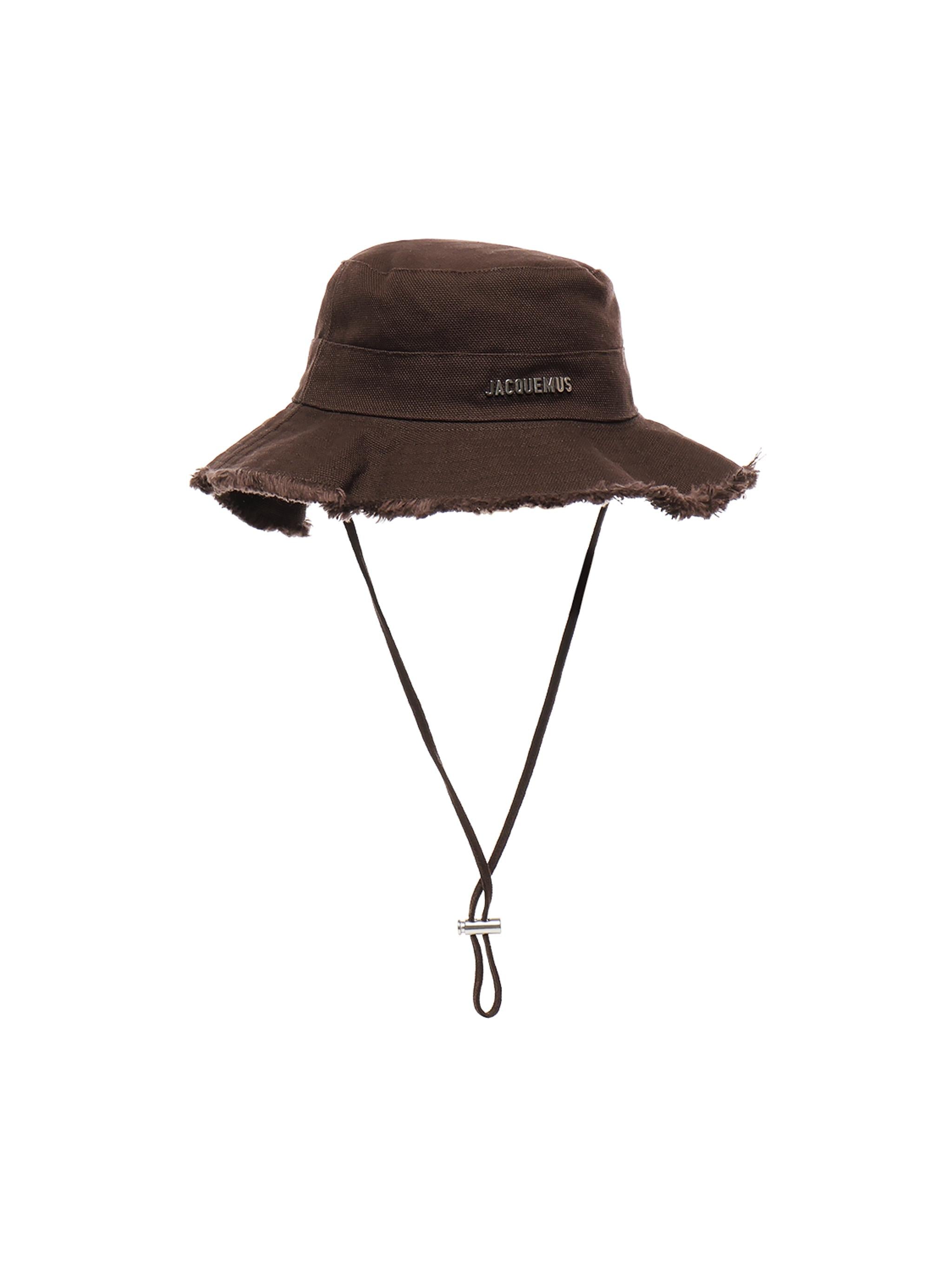 Cappello Le Bob Artichaut con logo<BR/> ACU00002AW00255 850 JACQUEMUS 