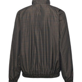 Giubbotto in nylon con stampa madras<BR/> 843937 TSO401460 BALENCIAGA 