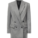 Giacca doppiopetto in misto lana 106099 A2ZUI76 PINKO 