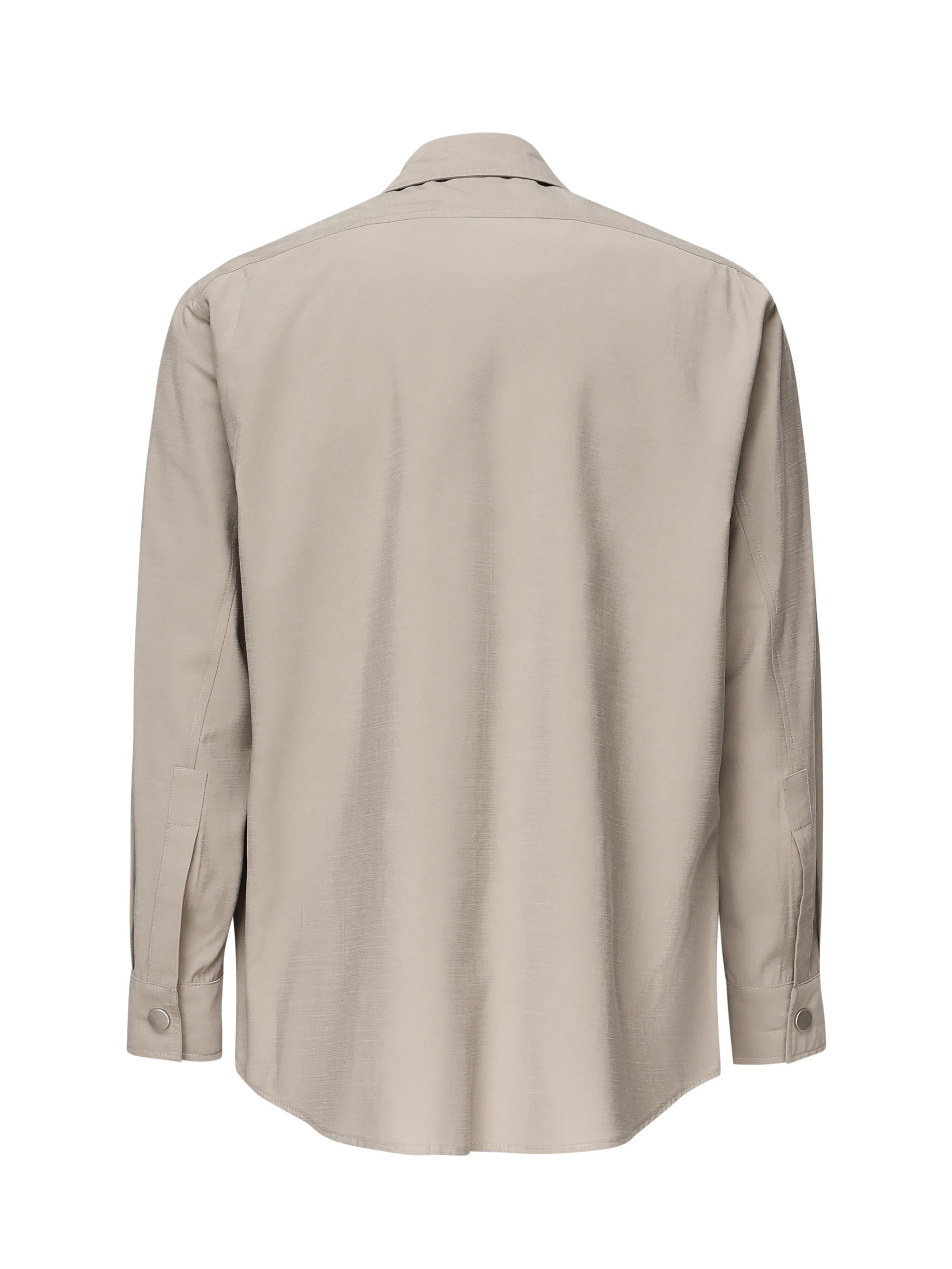 Camicia Horse con zip HORSE BEIGE GIULIANO GALIANO 