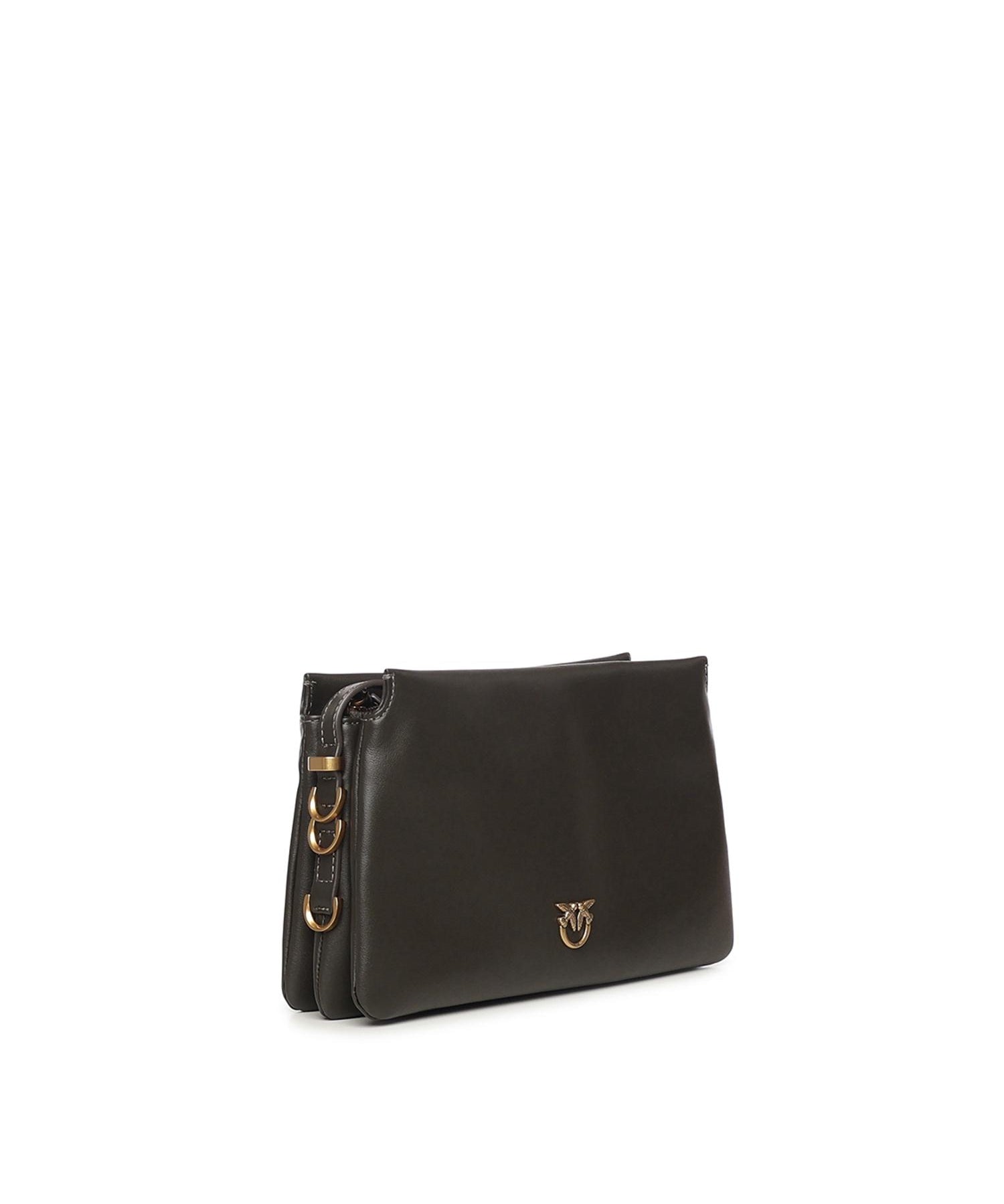 Borsa a tracolla Mini One, Two, Three Bag in pelle 105883 A0QOK35Q PINKO 