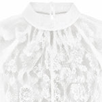 Blusa in pizzo PF26032TA W SELF-PORTRAIT 