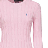 Maglione a trecce con logo 211971869 010 POLO RALPH LAUREN 