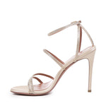 Sandali Mary in satin MARY105 RASOPLATINO GIULIANO GALIANO 
