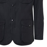 GIACCA CASUAL OGSTON WAX JKT IN COTONE NERO MWX0700 BK11 BARBOUR 