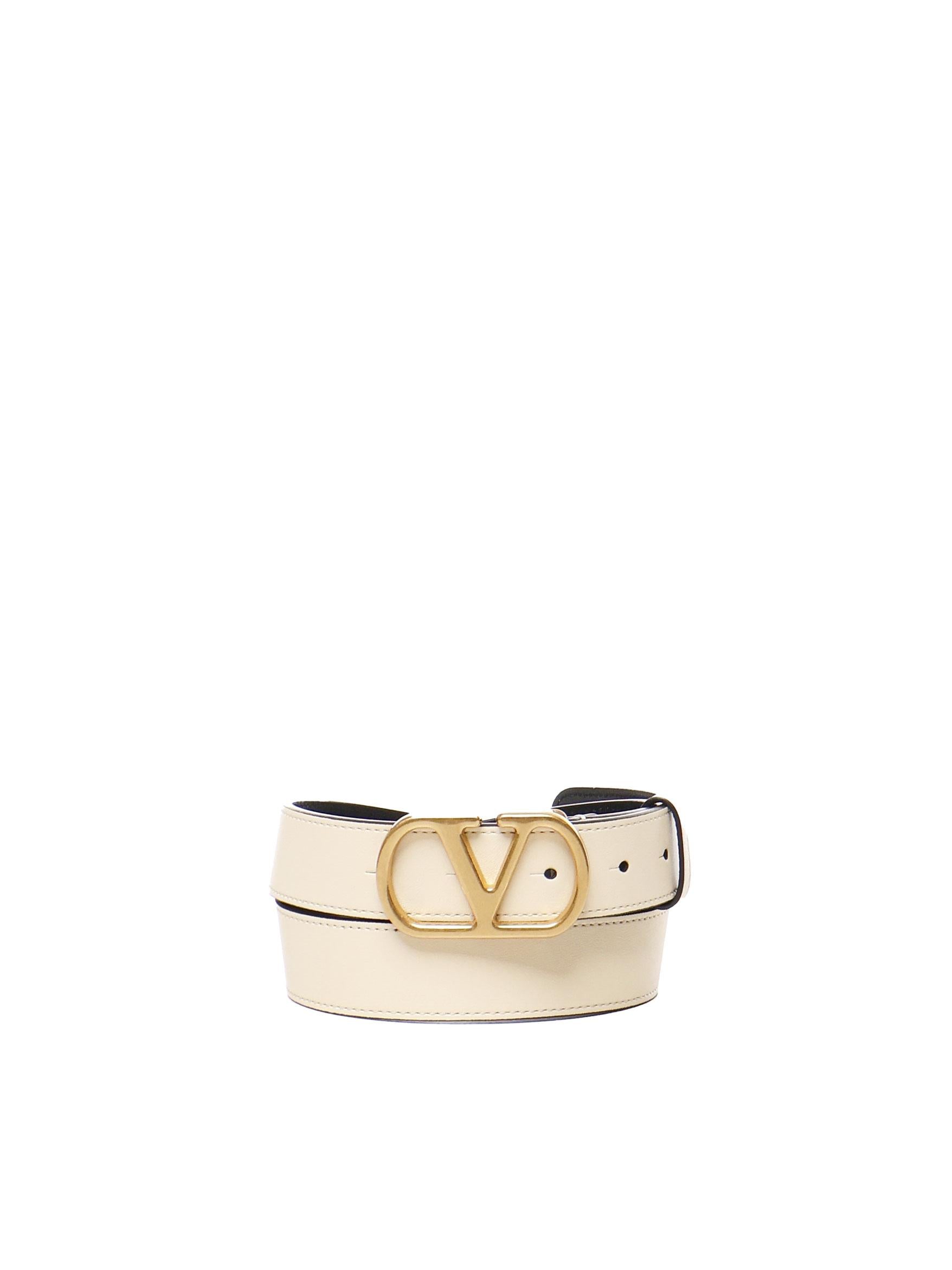 Cintura VLogo Signature in pelle 6W2T0SM3 IYRREN VALENTINO GARAVANI 