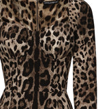 Abito bustier in stampa leo F6C1ET FSRKIHY13M DOLCE & GABBANA 