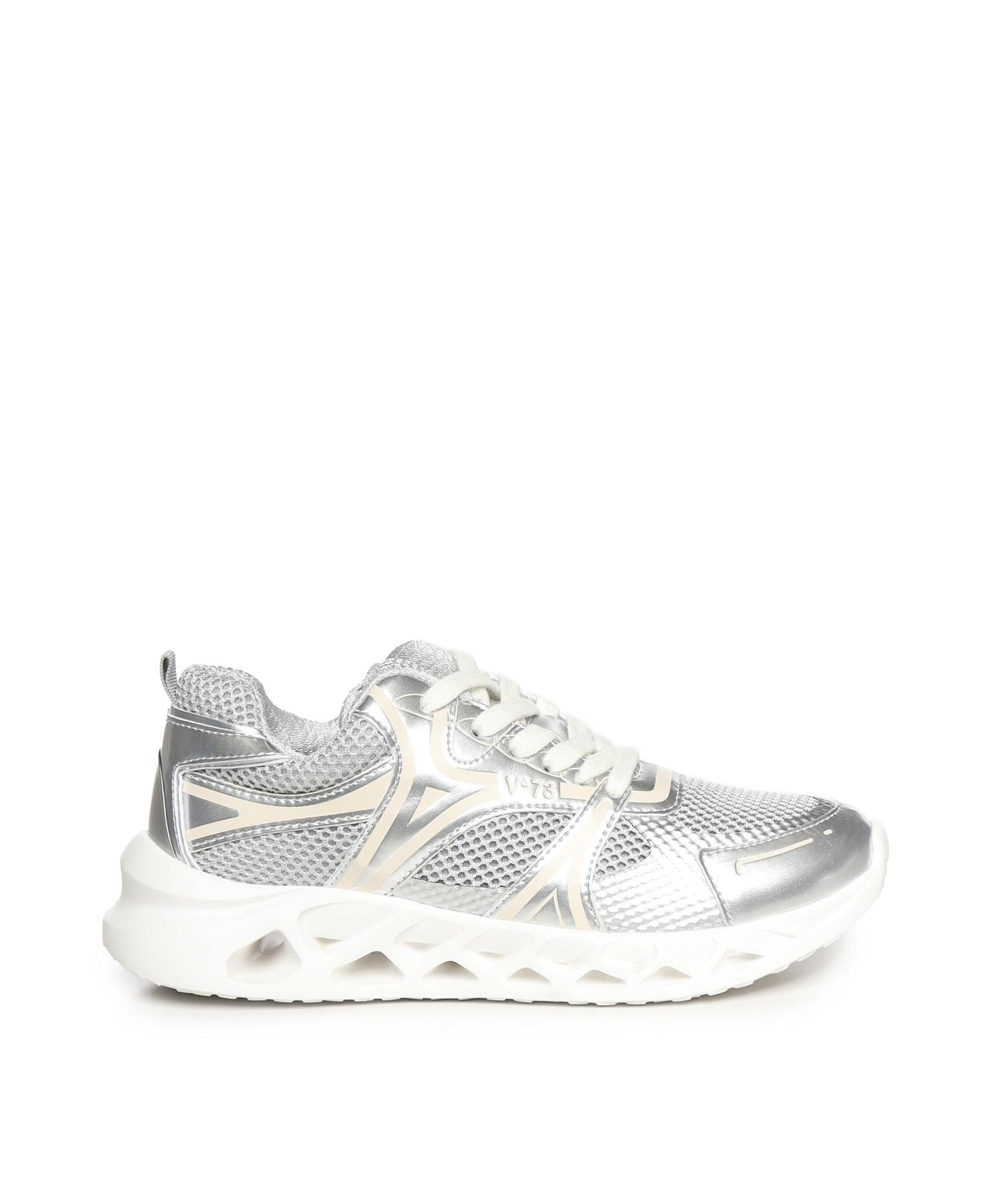 Sneaker Alene con logo 73SC9XV01MET ALENE SNEAKERSARGENTO V° 73 