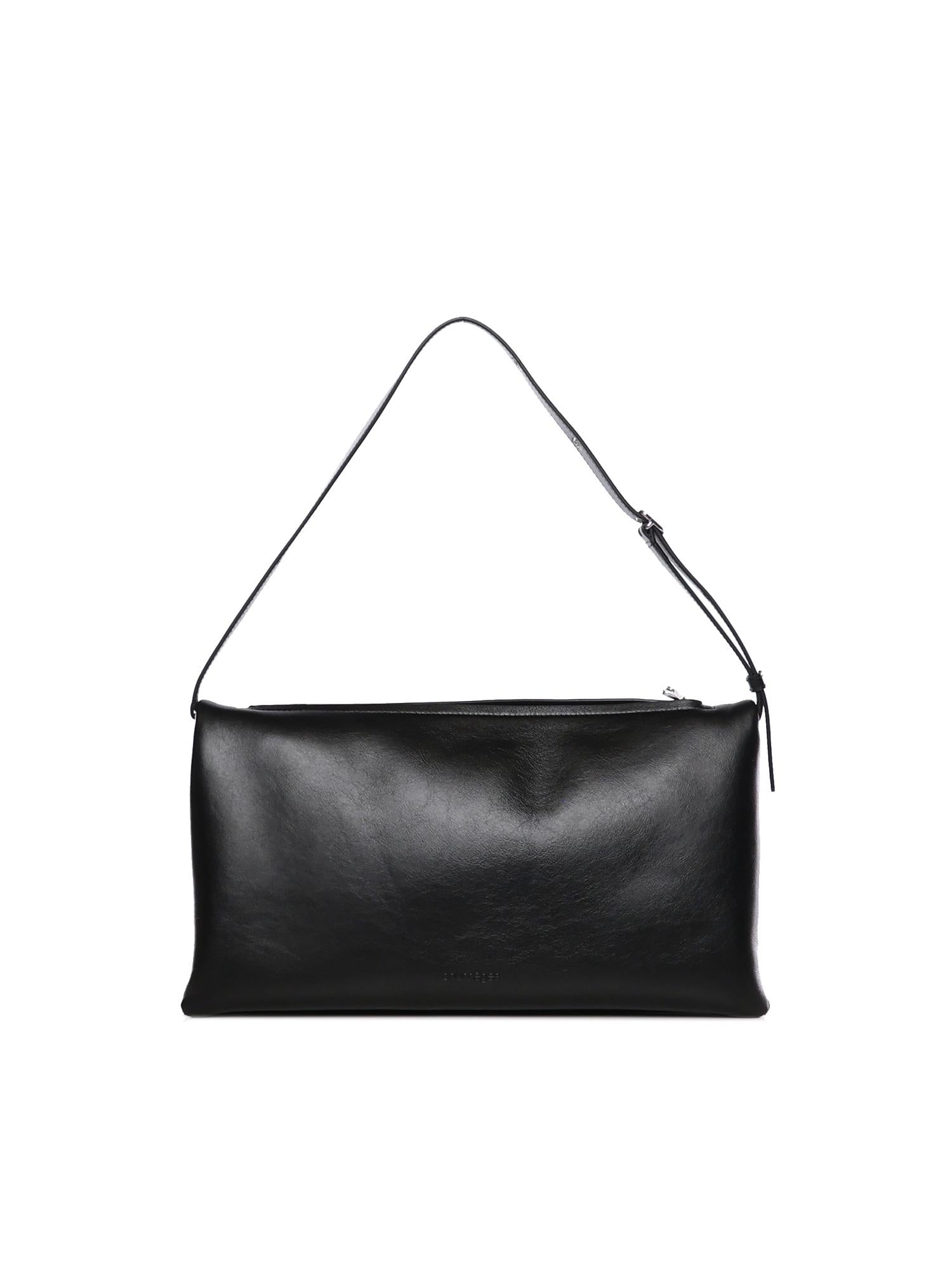 Borsa a spalla con logo 126GSA204CV0050 9999 COURREGES 