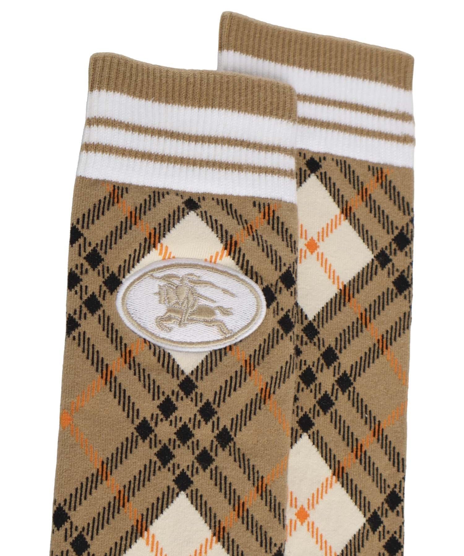 Calzini in misto cotone Check 8113535 A2962 BURBERRY 