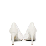 Scarpe con tacco di Cenerentola da 75 mm C12292 080CRINV155 RENÉ CAOVILLA 