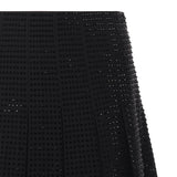 Minigonna con strass 105926 A287Z99 PINKO 