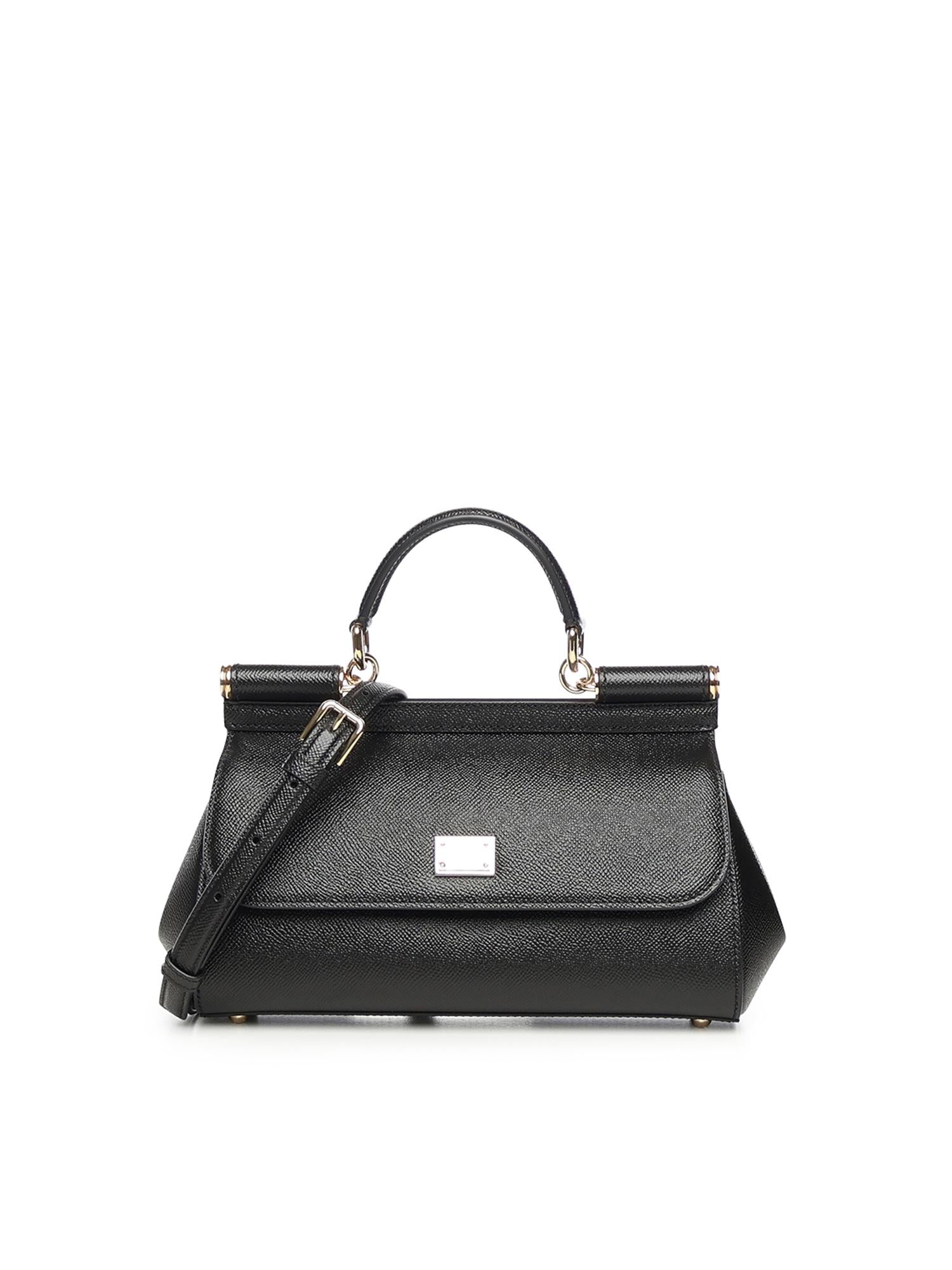 Borsa a mano Sicily media in pelle BB7652 B100180999 DOLCE & GABBANA 