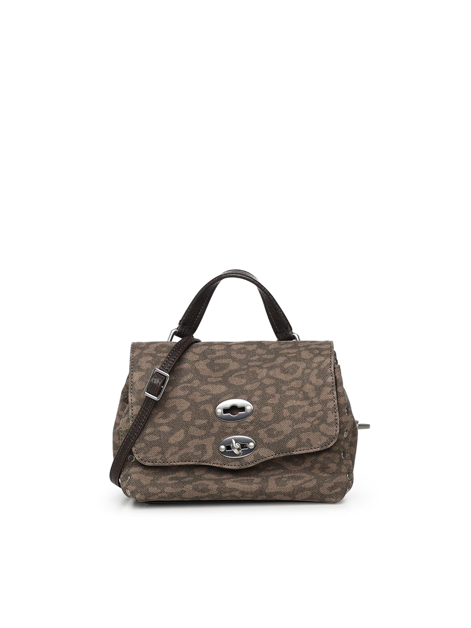 Borsa Postina baby in pelle nabuk 068010 2110000Z0237 ZANELLATO 