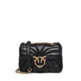 Borsa a tracolla piccola Love Bag Puff trapunta farfalla<BR/> 100039 A1EXZ99Q PINKO 