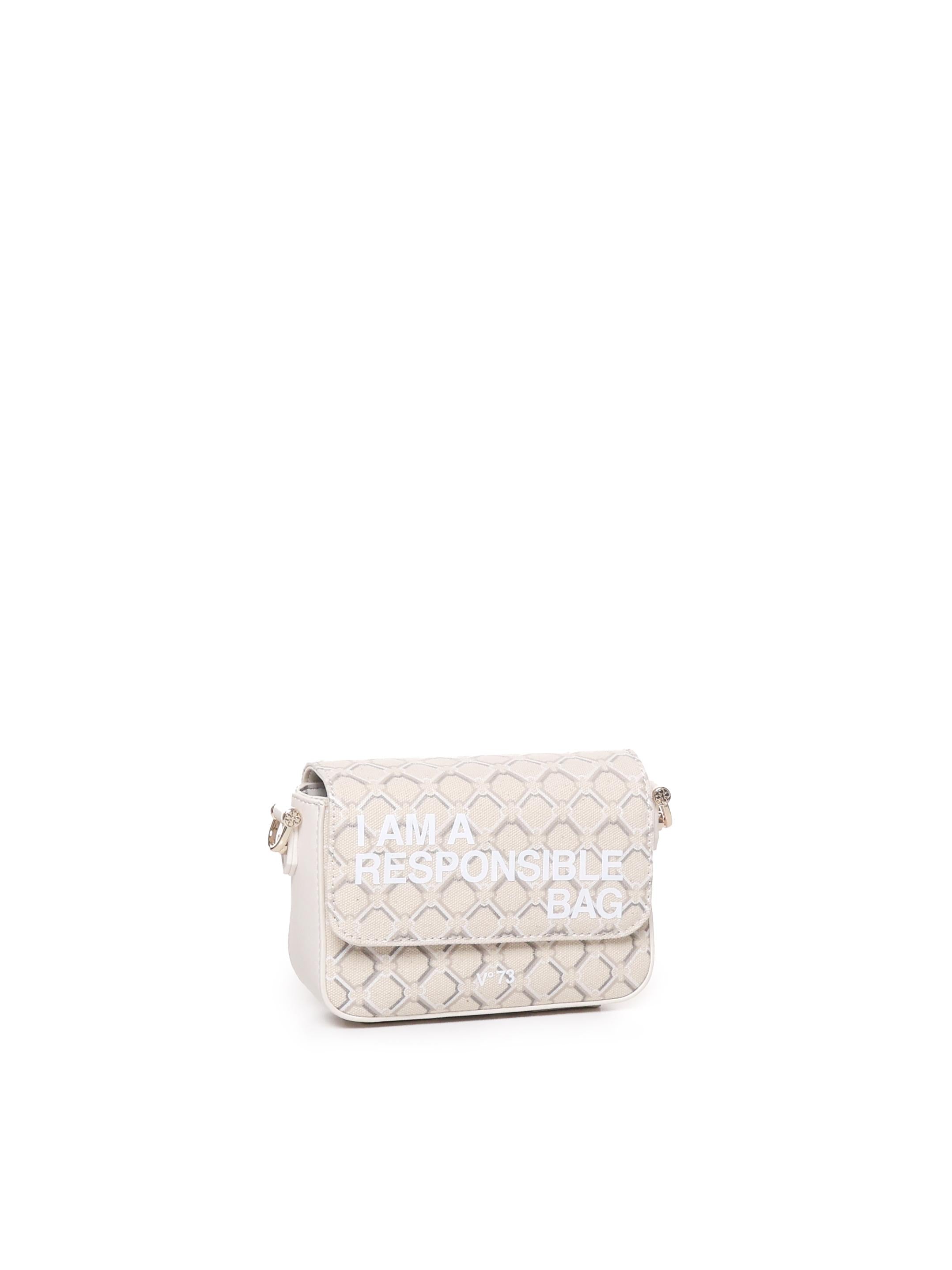 Crossbody bag Responsibility 73BS7Q904 RESPONSIBILITY LOGOOFFWHITE V° 73 