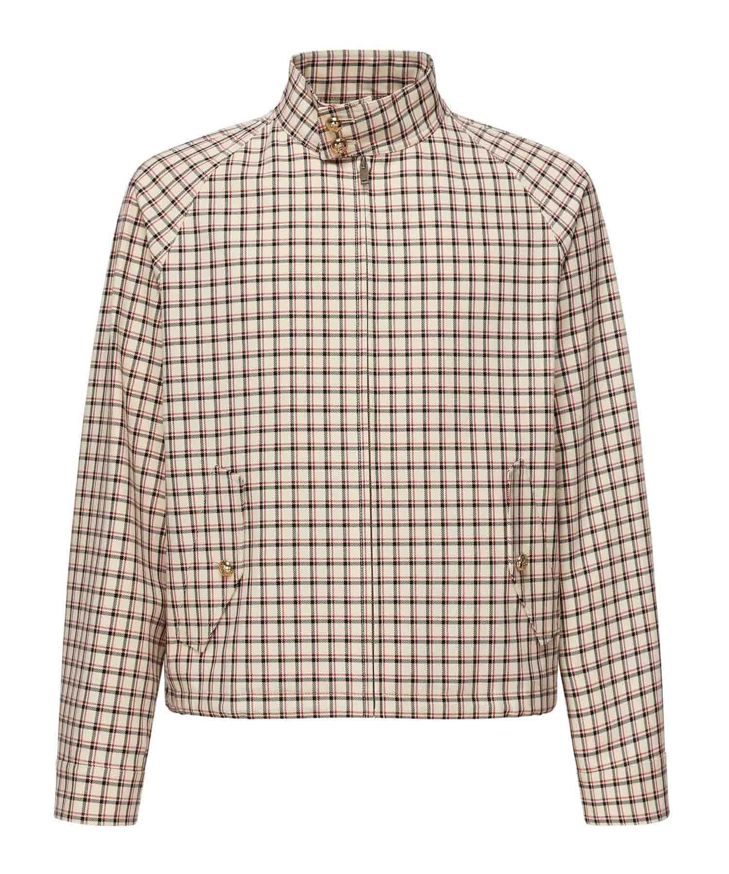 Giacca check in cotone 7V3CIP62 AWTDYC VALENTINO GARAVANI 