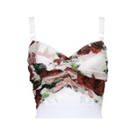 Top bustier stampa Rosa<BR/> F7AX5T IS1Y6HA5PD DOLCE & GABBANA 