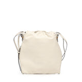 Borsa a spalla Mini Slouchy Bag in pelle con logo 105362 A0QOZ14Q PINKO 