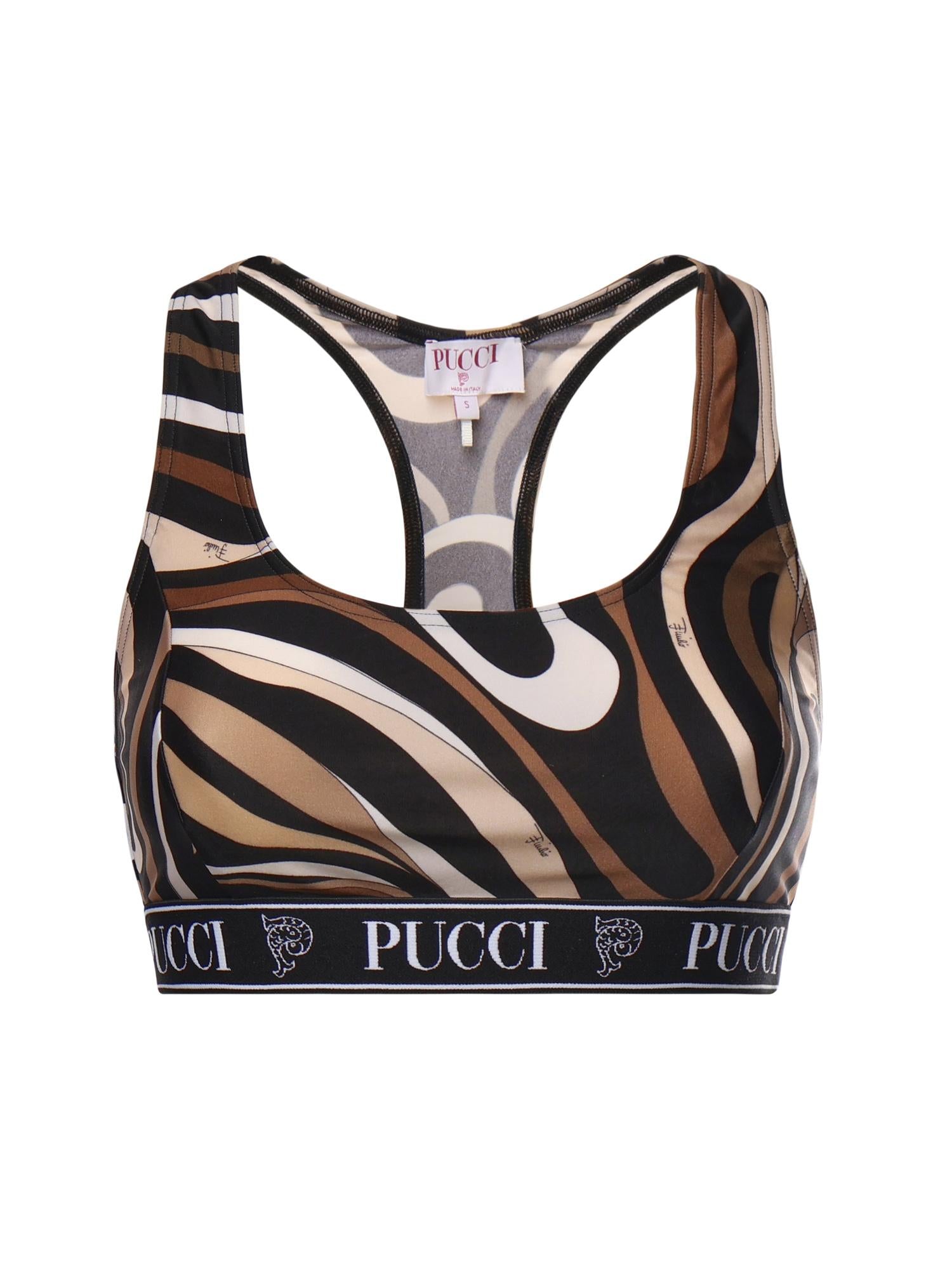 Top sportivo con stampa 5UTP57 5U775066 PUCCI 