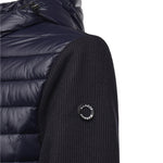 Giubbino con cappuccio e logo MK9940039 BLUE MARKUP 