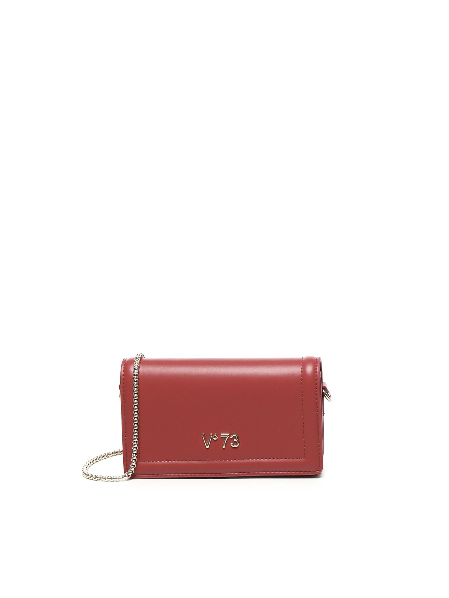 Borsa party con logo 73BS9F006 PARTYROSSO V° 73 