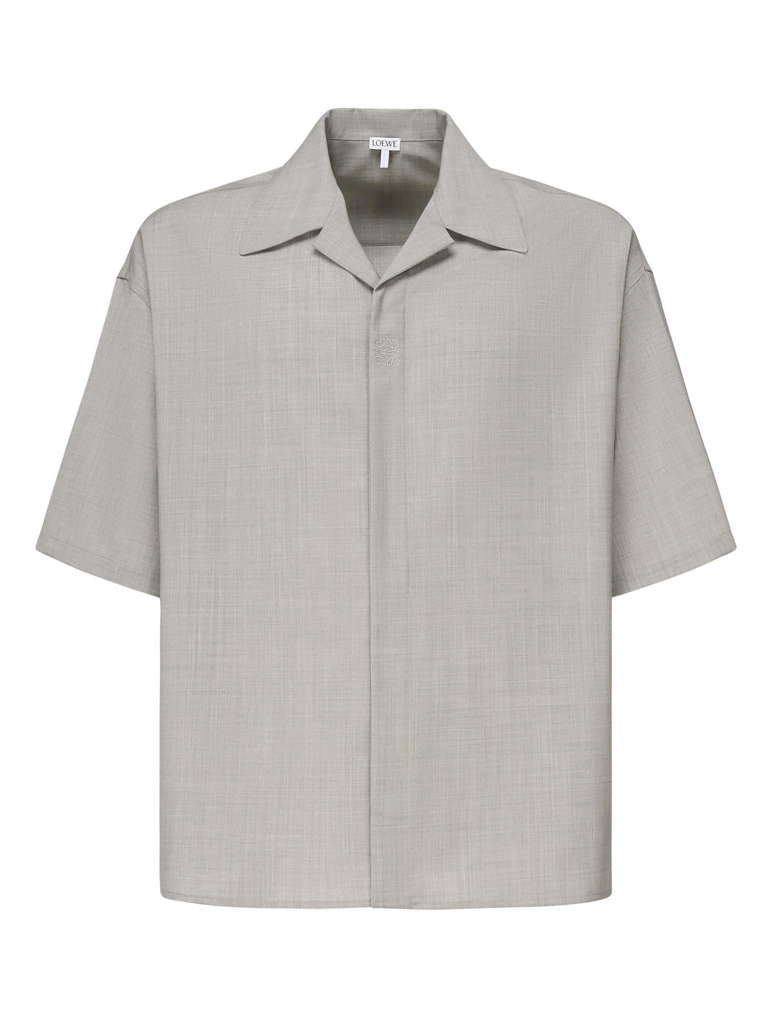 Camicia sartoriale in lana H526Y05WFB 1120 LOEWE 