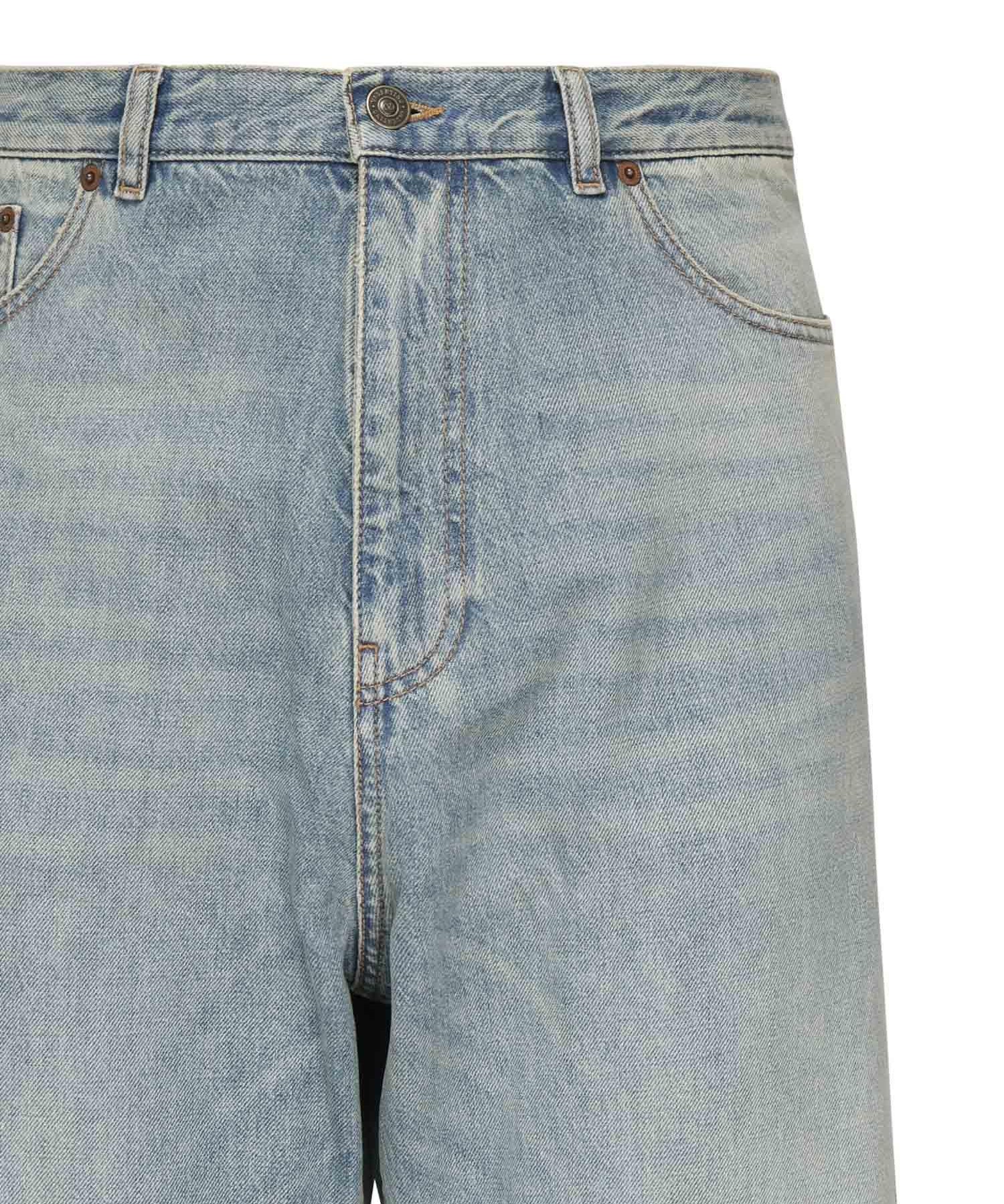 Jeans gamba ampia in denim 6V0DE04N AV4558 VALENTINO GARAVANI 