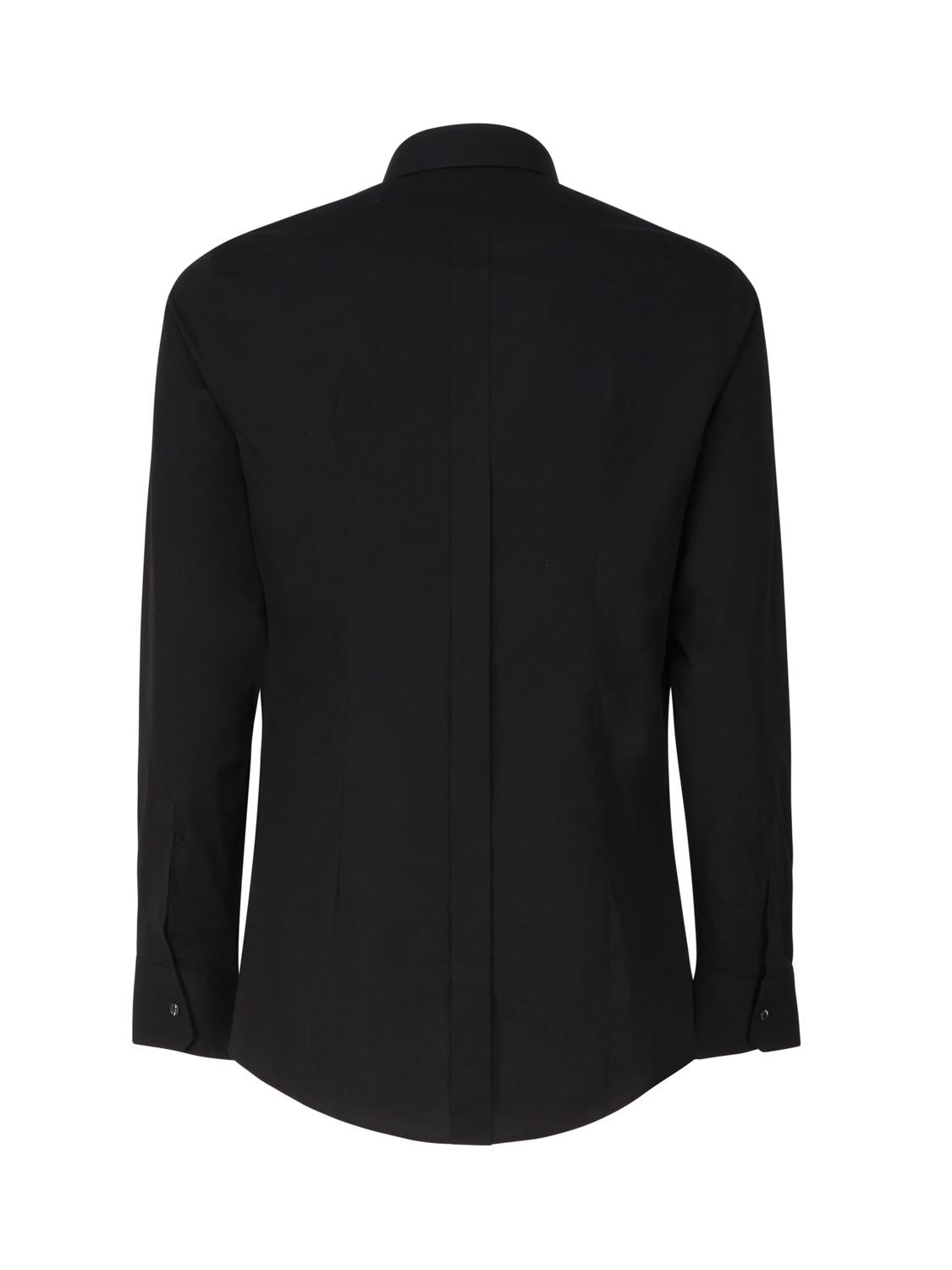 Camicia in popeline di cotone stretch G5EJ0T GG826N0000 DOLCE & GABBANA 